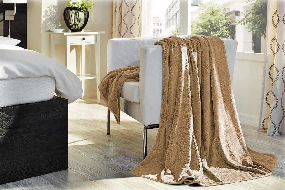 schwer entflammbare Fleecedecke Cosy Soft F.R.