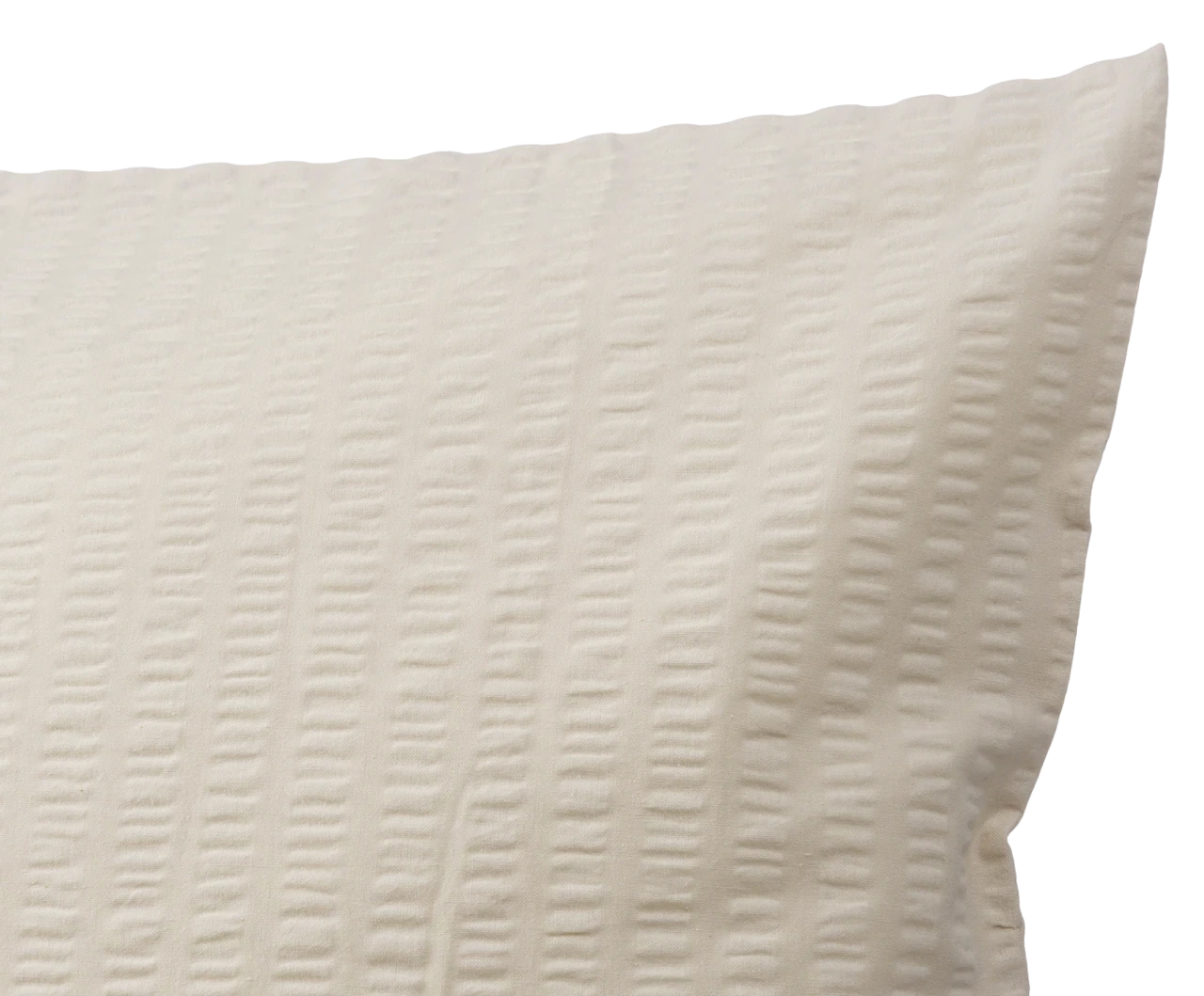 Renforce Seersucker Bettwäsche  Hotelverschluss 30 cm